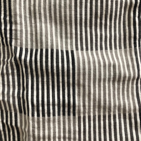 Madewell Pull-On Shorts in Striped Check - Picture 6 of 7